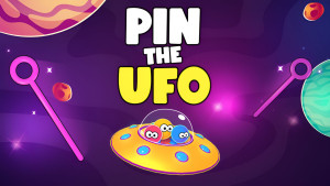Ghim Đĩa Bay - Pin the UFO