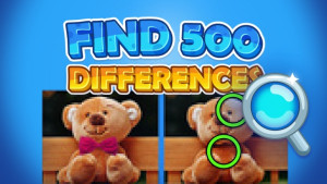 Tìm 500 Điểm Khác Biệt - Find 500 Differences